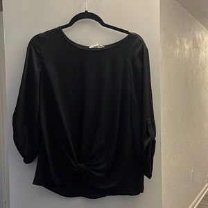 Black dress shirt